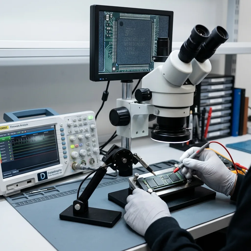 SSD analysé selon son architecture interne, contrôleur et mémoire NAND