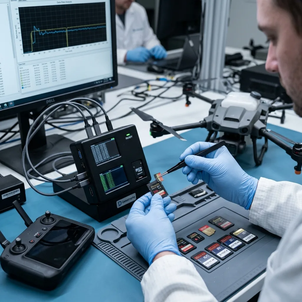 Choisir et préparer la carte mémoire en contexte de récupération de données