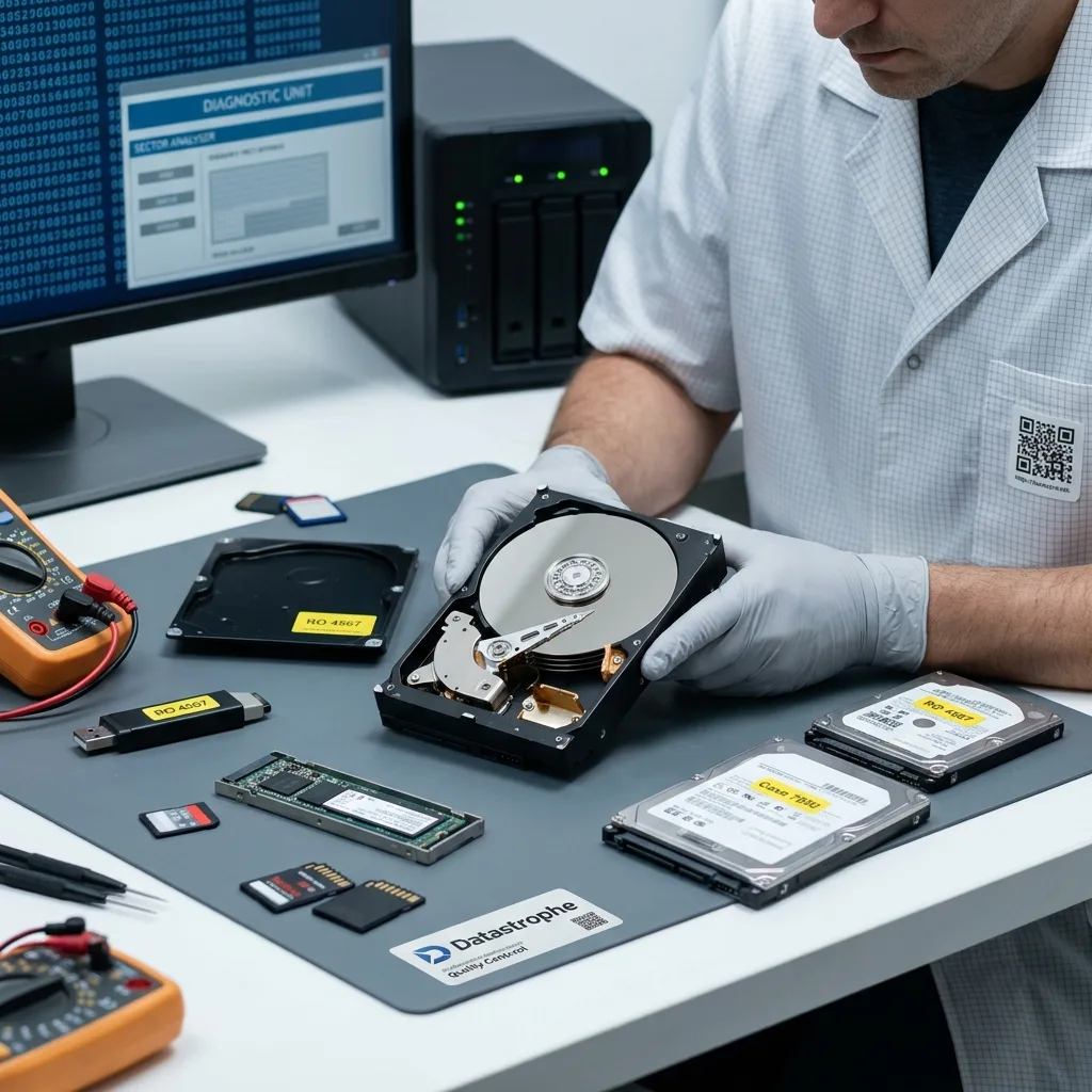 Pannes matérielles et supports instables en contexte de récupération de données
