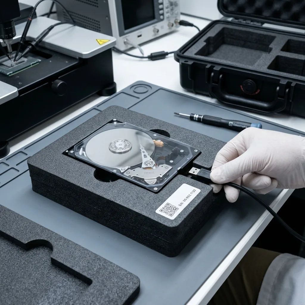 Protéger le disque et les connecteurs en contexte de récupération de données