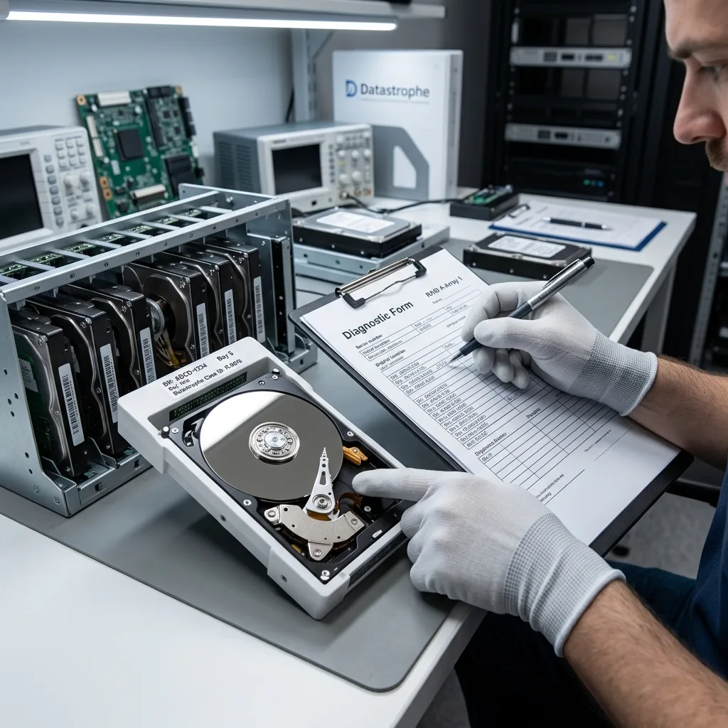 Préserver l'ordre des disques et les métadonnées en contexte de récupération de données