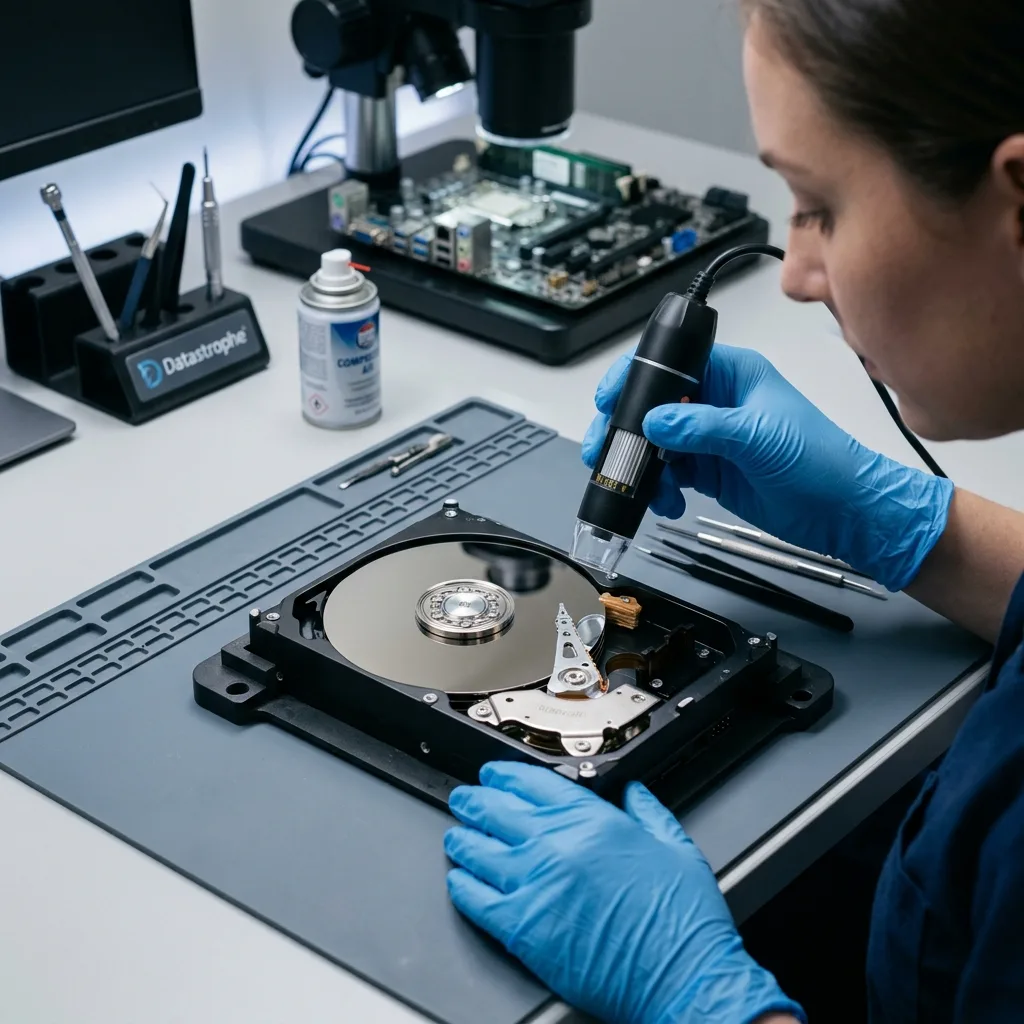 Diagnostiquer un support optique en contexte de récupération de données