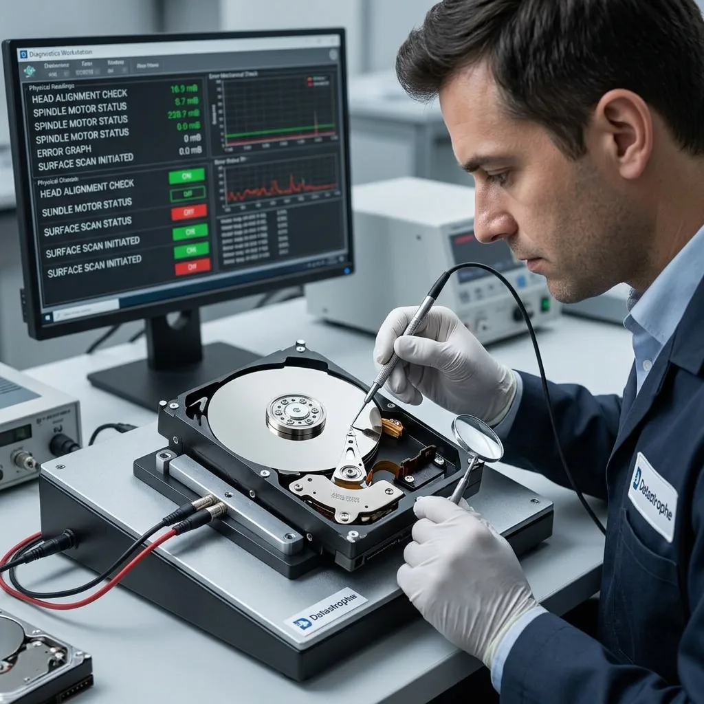 Diagnostiquer les dommages possibles en contexte de récupération de données