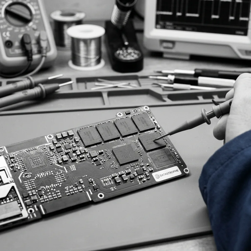 Le ssd soudé limite les essais classiques en contexte de récupération de données