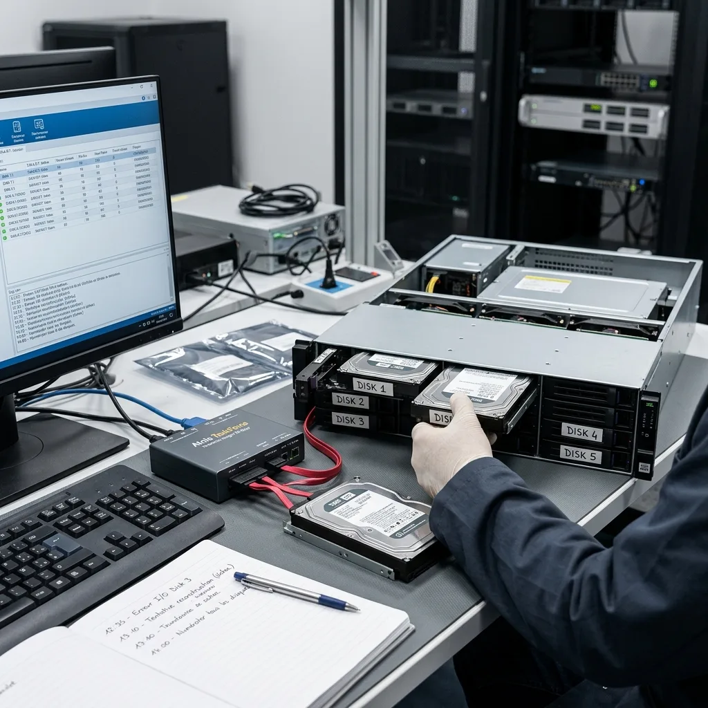 Préserver les disques et la chronologie en contexte de récupération de données