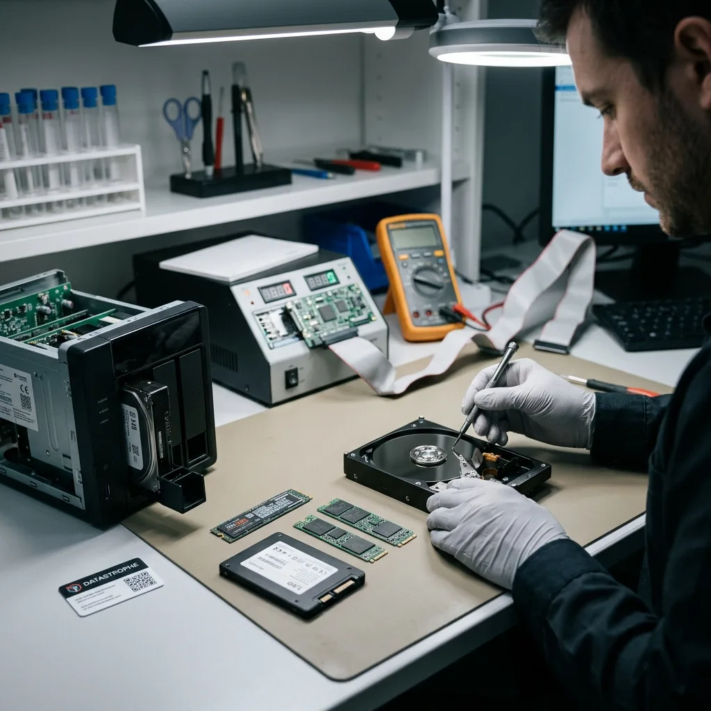 Disques durs, SSD et NAS ne réagissent pas pareil en contexte de récupération de données