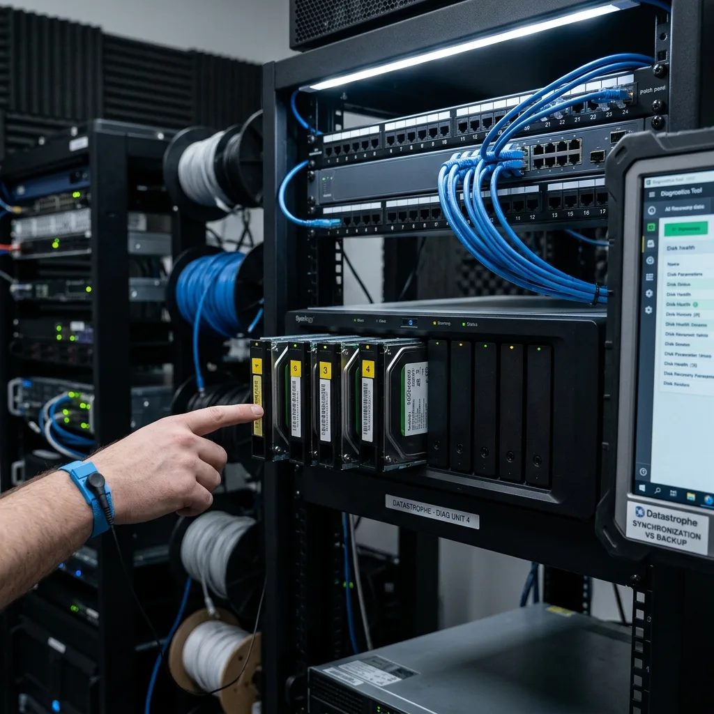 Distinguer synchronisation et sauvegarde en contexte de récupération de données
