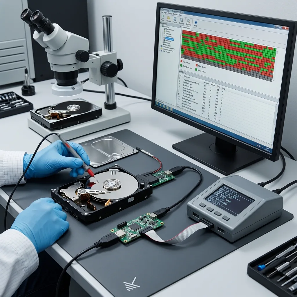 Diagnostiquer le disque plutôt que l'apparence en contexte de récupération de données
