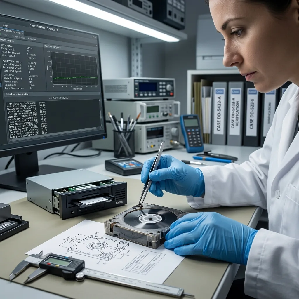 Tester les sauvegardes comme des preuves en contexte de récupération de données