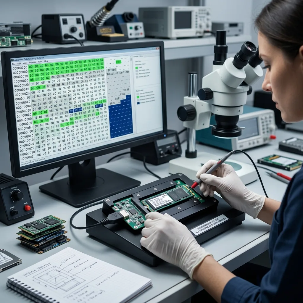 Trim, suppression et formatage changent le scénario en contexte de récupération de données