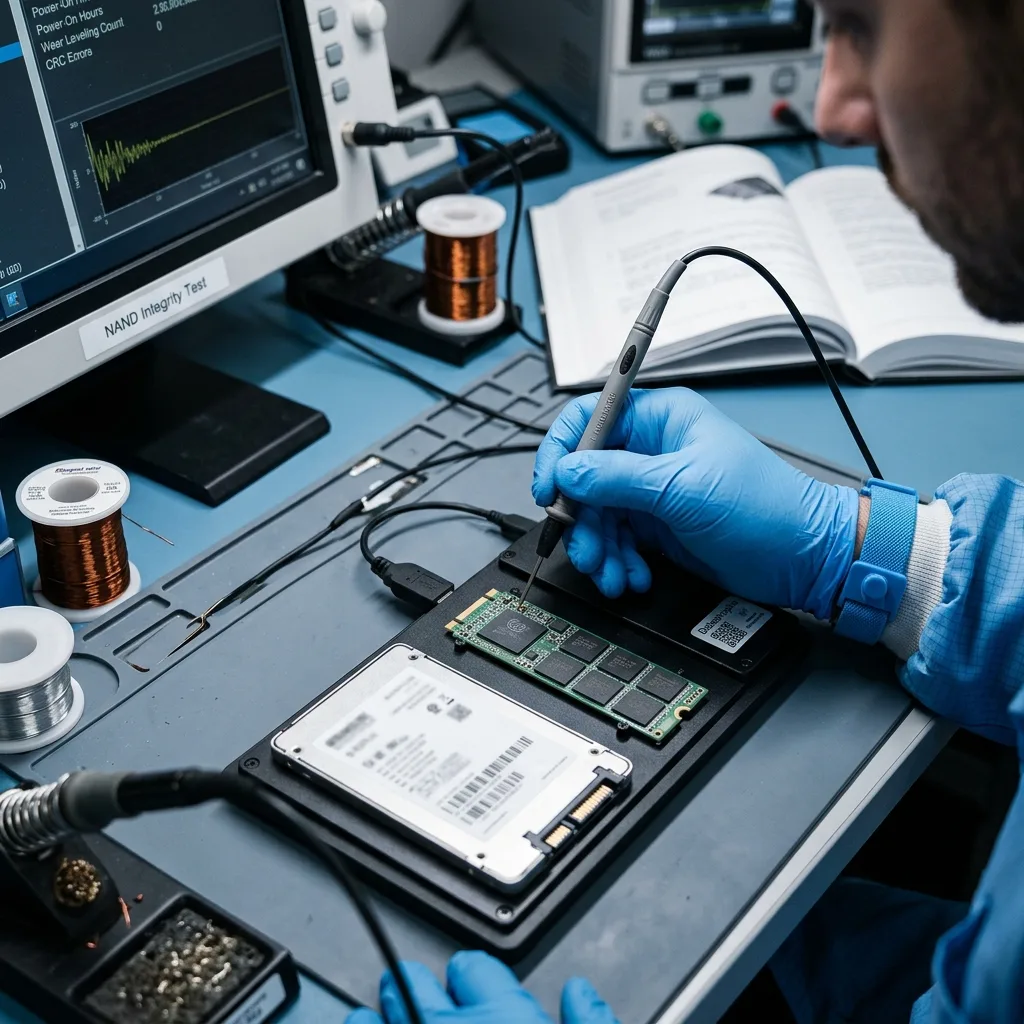 Comprendre les contraintes d'un ssd audio en contexte de récupération de données