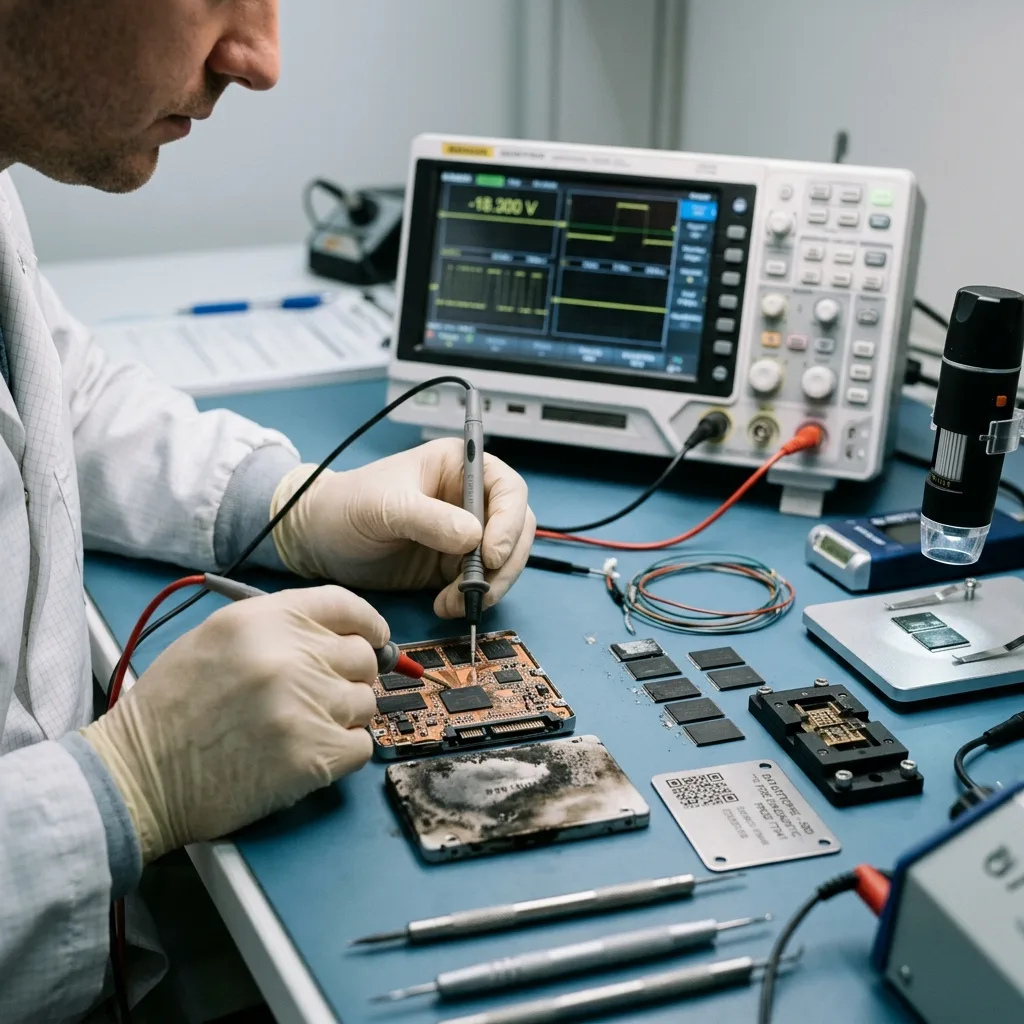 Adapter le diagnostic au support en contexte de récupération de données