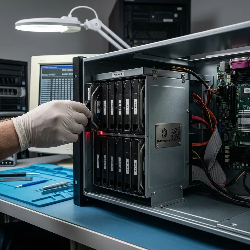 Raid, nas et supports virtualisés en contexte de récupération de données