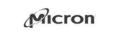 Logo Micron, fabricant de mémoire et stockage