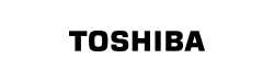 Logo Toshiba, fabricant de disques durs et SSD