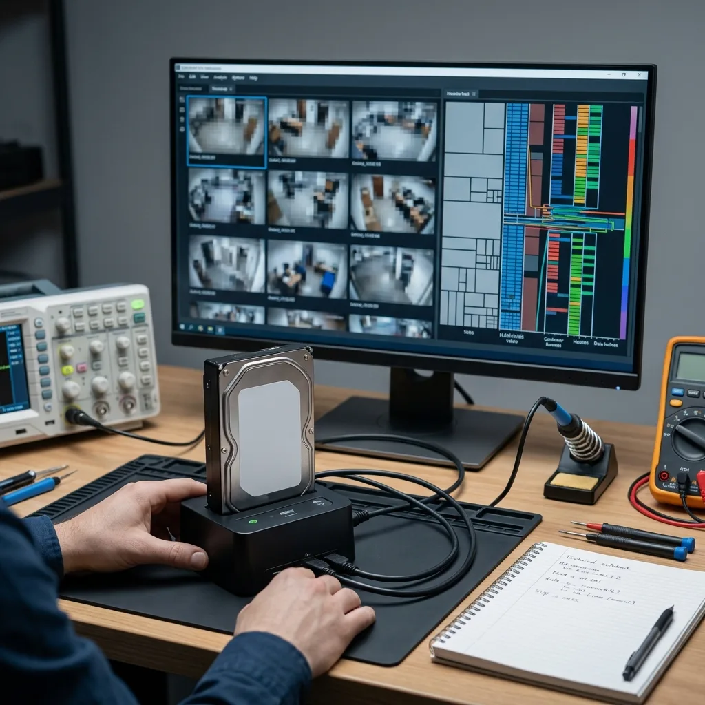 Flux vidéo de vidéosurveillance H264 et H265 représenté par blocs de codec et signal compressé
