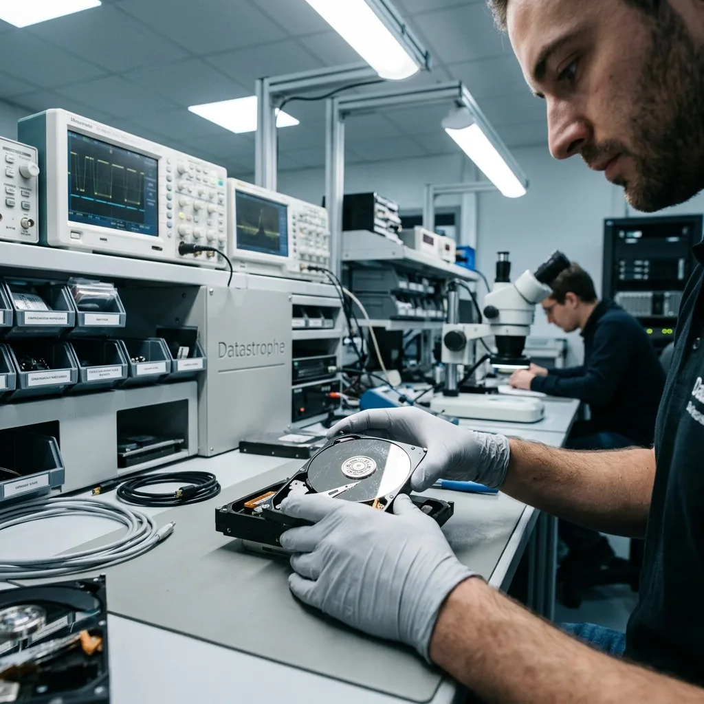 Préparation d’un support de stockage pour transport sécurisé avant diagnostic