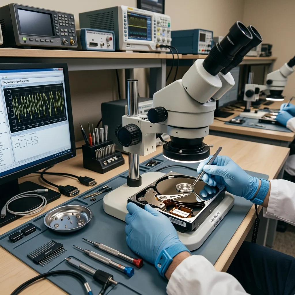 Diagnostic technique et compte rendu de fichiers récupérables