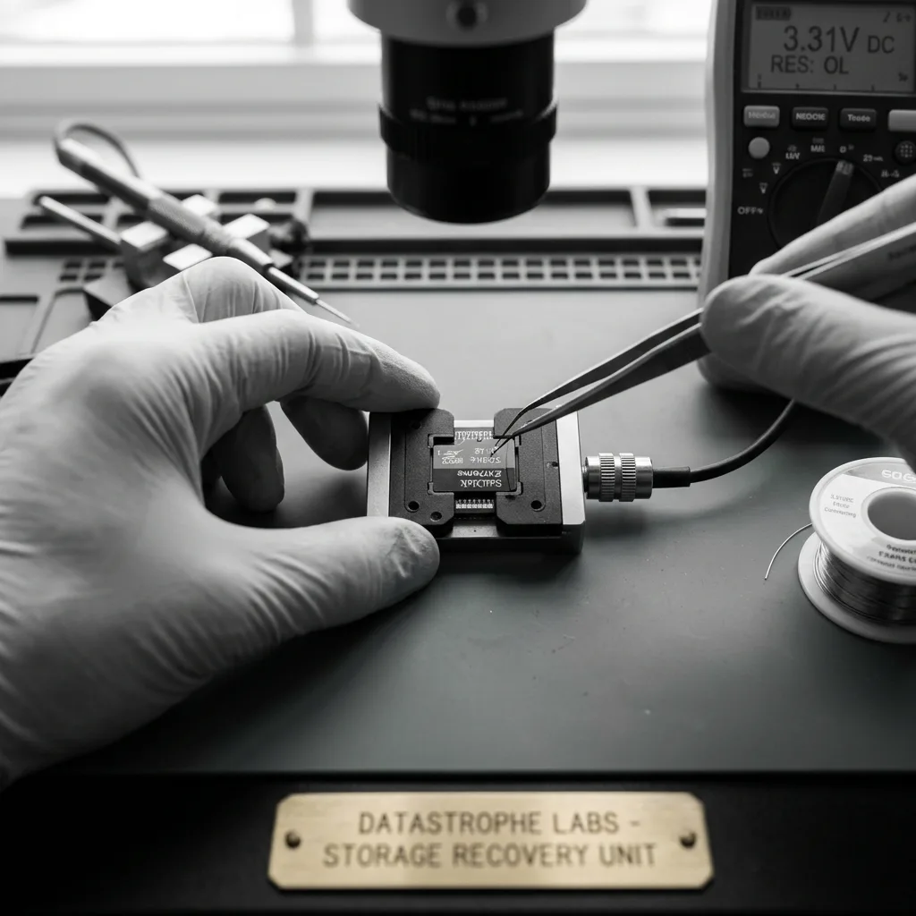 Méthode Datastrophe de récupération pour Récupération de données sur carte mémoire