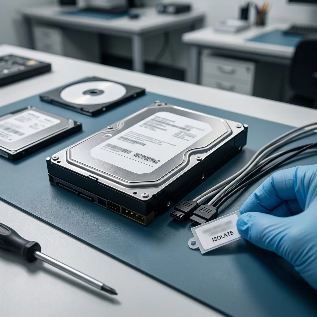 Ce qu’il ne faut pas faire avant diagnostic pour Récupération de données sur disque dur