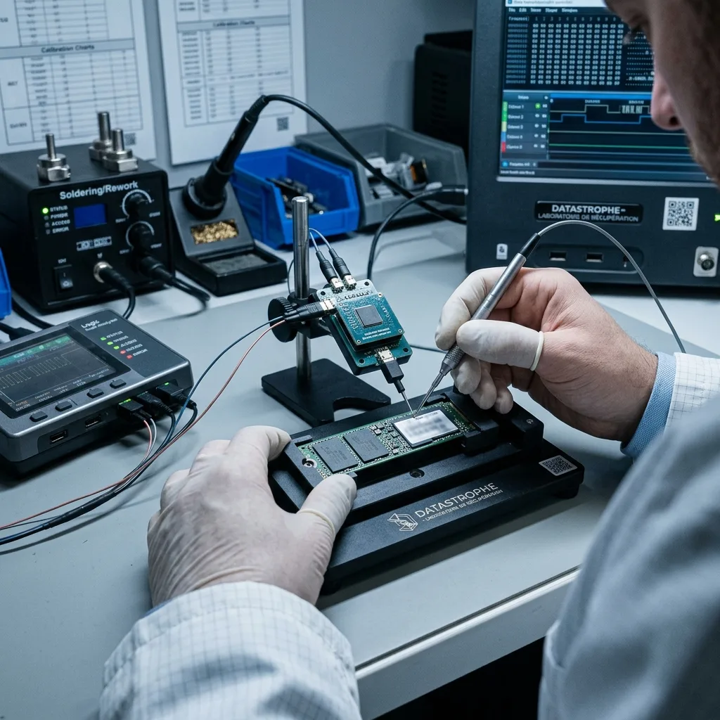 Méthode Datastrophe de récupération pour Récupération de données sur SSD et NVMe