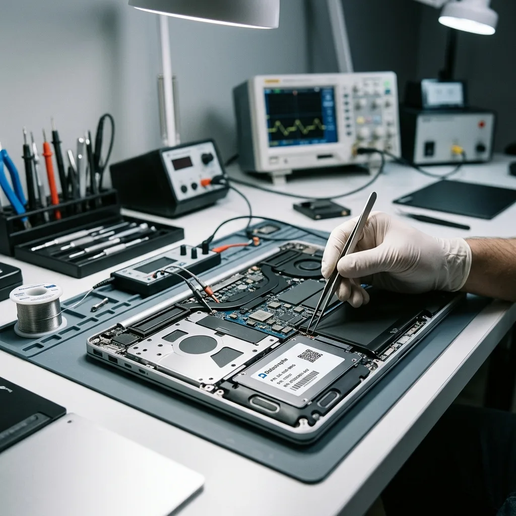 Ce qu’il ne faut pas faire avant diagnostic pour Récupération des données sur ordinateur portable
