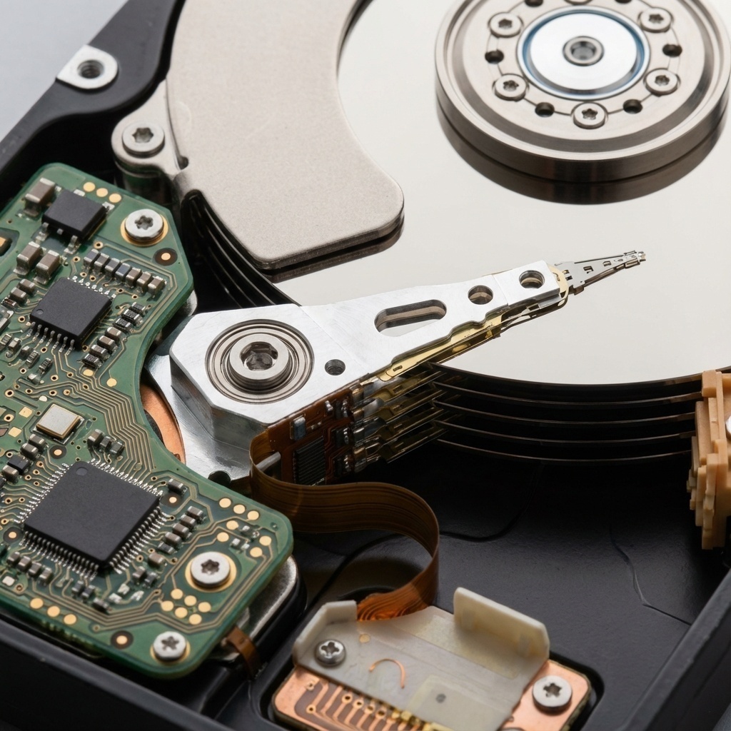 Vue macro de composants électroniques complexes et endommagés, justifiant le délai.